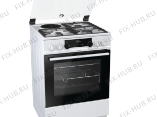 Плита (духовка) Gorenje K6341WC (728371, FK6A3E-C1A1B) - Фото